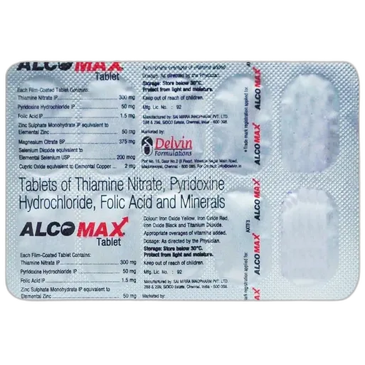 alcomax tablet 10's